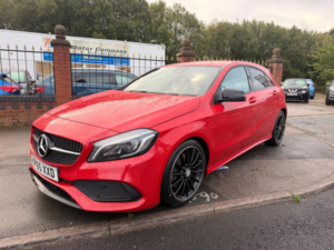 2015 Mercedes-Benz A Class 2.1 A220d Amg Line (premium) 7g-Dct Euro 6 (s/s) 5dr in Red — image 4