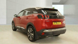 2018 Peugeot 3008 1.5 Bluehdi Gt Line Premium Eat Euro 6 (s/s) 5dr in Red — image 4