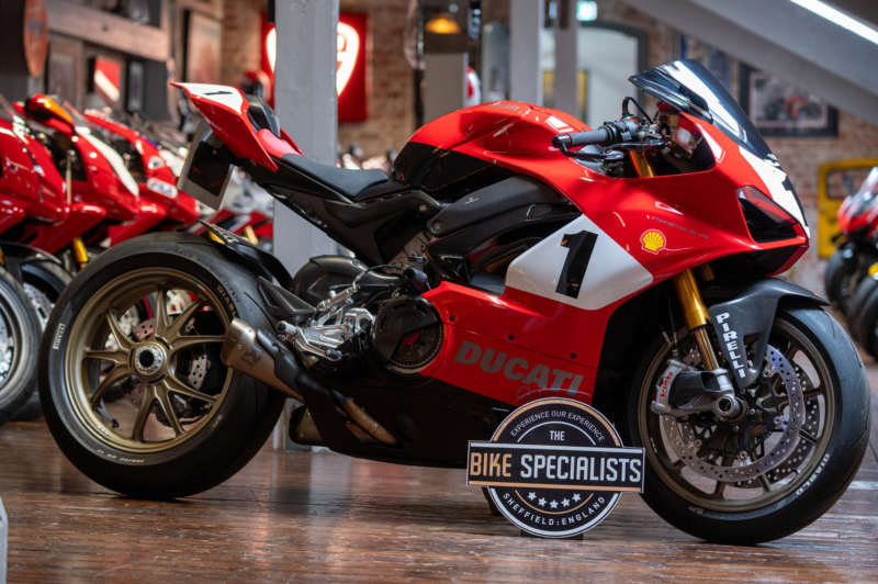 2019 Ducati Panigale V4 *v4s 916 Foggy 25th Anniversario - Full Akrapovic Race System* in Red — image 1