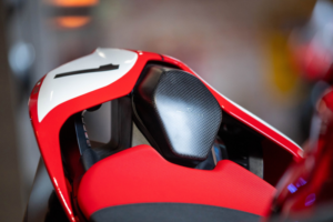2019 Ducati Panigale V4 *v4s 916 Foggy 25th Anniversario - Full Akrapovic Race System* in Red — image 5