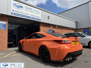 2015 Lexus Rc 5.0 Rc F Carbon Auto 2dr in Orange — image 2