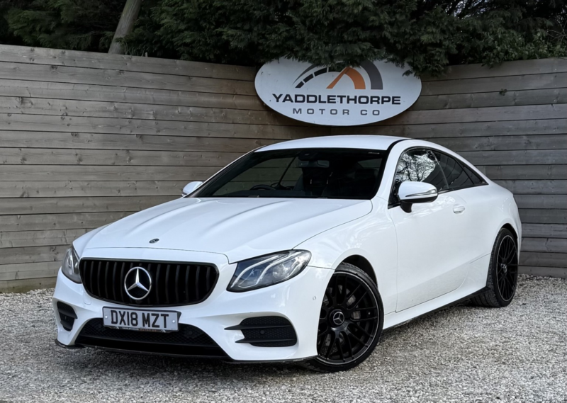 2018 Mercedes-Benz E Class 2.0 E300 Amg Line in White — image 1
