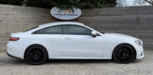 2018 Mercedes-Benz E Class 2.0 E300 Amg Line in White — image 2
