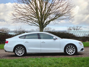 2015 Audi A5 2.0 Tfsi Se Technik Sportback S Tronic Quattro Euro 6 (s/s) 5dr in White — image 3