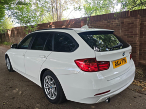 2014 BMW 3 Series 2.0 320i Se Touring Auto Euro 6 (s/s) 5dr in White — image 4