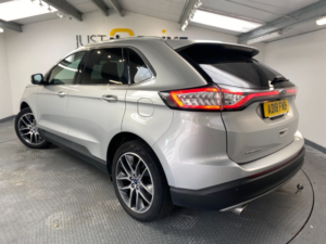 2018 Ford Edge 2.0 Tdci Titanium SUV 5dr Diesel Manual AWD Euro 6 (s/s) (180 Ps) in Silver — image 3