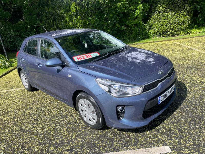 2017 Kia Rio 1.25 1 Euro 6 (s/s) 5dr in Blue — image 1