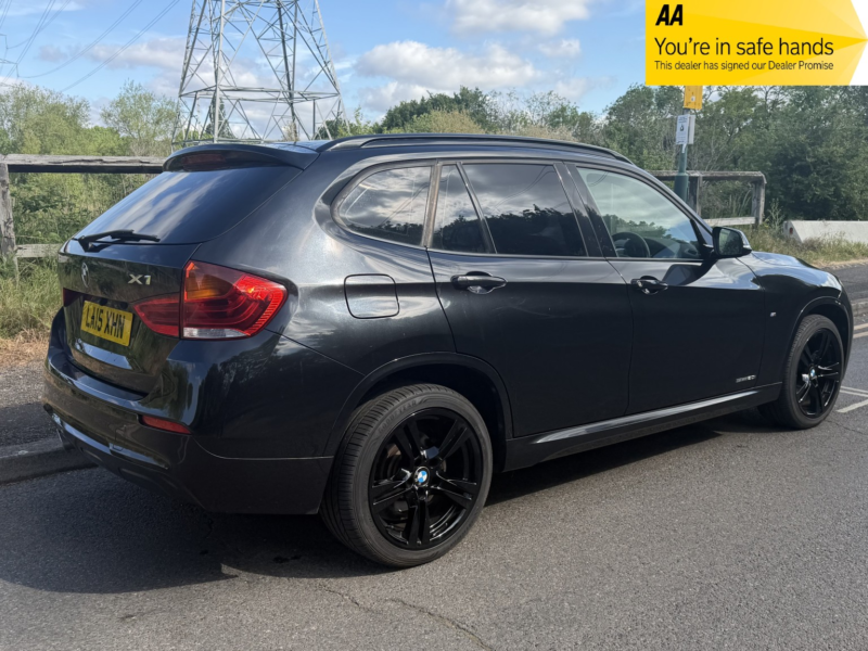 2015 BMW X1 Automatic M Sport S Drive 2.0i Petrol 5dr in Black — image 1
