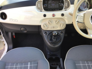 2017 Fiat 500 1.2 Lounge Euro 6 (s/s) 3dr in White — image 5