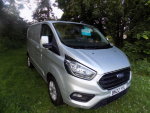 2022 Ford Transit Custom 2.0 300 Ecoblue Limited L1 H1 Euro 6 (s/s) 5dr in Silver — image 5