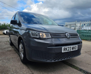 2023 Volkswagen Caddy 2.0 Tdi C20 Commerce Plus DSG Swb Euro 6 (s/s) 5dr in Grey — image 5