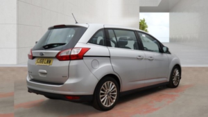 2018 Ford Grand C-Max 1.0 T Ecoboost Gpf Titanium Silver 5dr 7 Seater+satnav in Silver — image 4