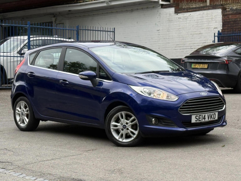 2014 Ford Fiesta 1.5 Tdci Zetec Euro 5 5dr in Blue — image 1