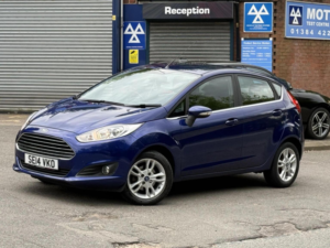 2014 Ford Fiesta 1.5 Tdci Zetec Euro 5 5dr in Blue — image 2