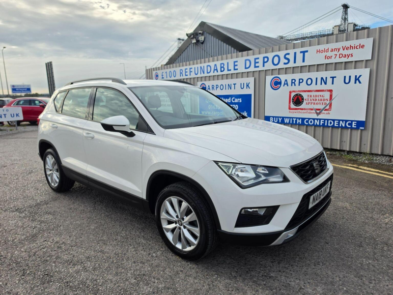 2018 SEAT Ateca 1.0 Tsi Ecomotive Se Euro 6 (s/s) 5dr in White — image 1