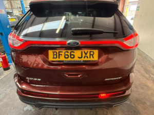 2016 Ford Edge 2.0 Tdci Sport Powershift AWD Euro 6 (s/s) 5dr in Red — image 4