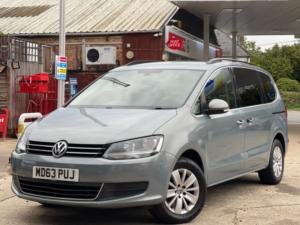 2014 Volkswagen Sharan 2.0 Tdi Bluemotion Tech Se Euro 5 (s/s) 5dr in Grey — image 3