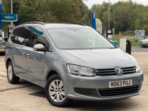 2014 Volkswagen Sharan 2.0 Tdi Bluemotion Tech Se Euro 5 (s/s) 5dr in Grey — image 5