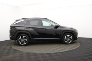 2022 Hyundai Tucson 1.6 H T-Gdi Premium SUV 5dr Petrol Hybrid Auto Euro 6 (s/s) (230 Ps) in Black — image 2