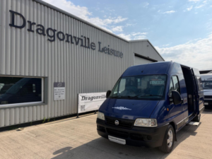 2004 Fiat Ducato Bilbo's Cyclone Camper Van 2 Berth 2.3jtd in Blue — image 3