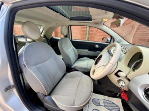 2011 Fiat 500 1.2 Lounge Euro 5 (s/s) 3dr in Silver — image 4