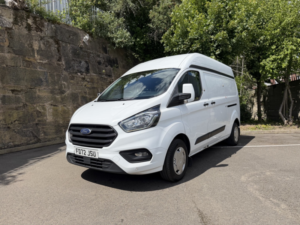 2023 Ford Transit Custom 2.0 Transit Custom Trend Van 300 L2 H2 2.0l Highroof Medium Wheelbase Ecoblue 130ps Fwd in White — image 3