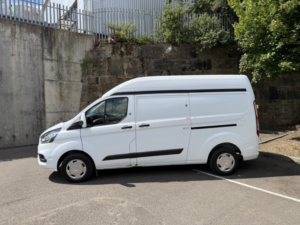 2023 Ford Transit Custom 2.0 Transit Custom Trend Van 300 L2 H2 2.0l Highroof Medium Wheelbase Ecoblue 130ps Fwd in White — image 4
