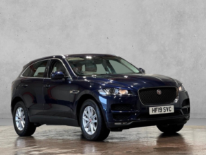 2019 Jaguar F-Pace 2.0 D180 Prestige Auto Euro 6 (s/s) 5dr in Blue — image 3