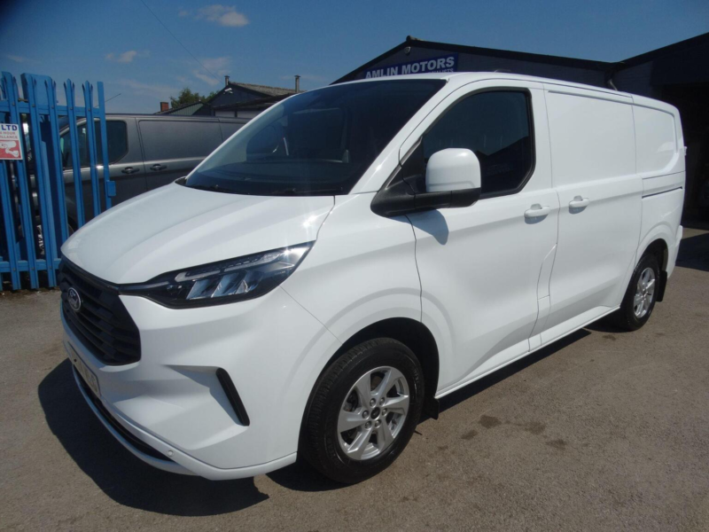 2024 Ford Transit Custom 2.0 280 Ecoblue Limited L1 H1 Euro 6 (s/s) 5dr in White — image 1