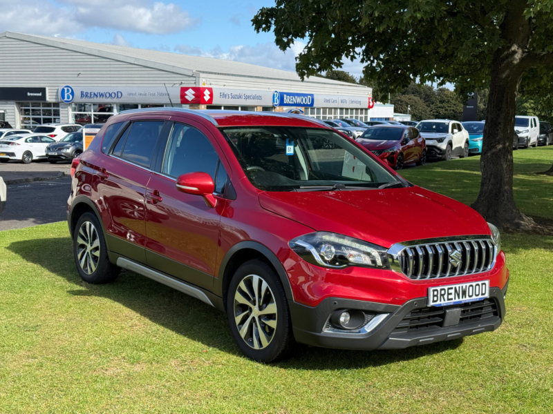 2019 Suzuki Sx4 S-Cross 1.0 Boosterjet Sz-T SUV 5dr Petrol Auto Euro 6 (s/s) (111 Ps) in Red — image 1
