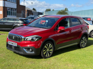 2019 Suzuki Sx4 S-Cross 1.0 Boosterjet Sz-T SUV 5dr Petrol Auto Euro 6 (s/s) (111 Ps) in Red — image 4