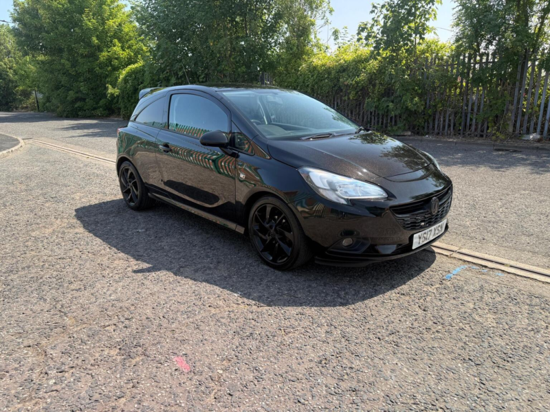 2017 Vauxhall Corsa 1.4i Ecoflex Limited Edition Euro 6 3dr in Black — image 1