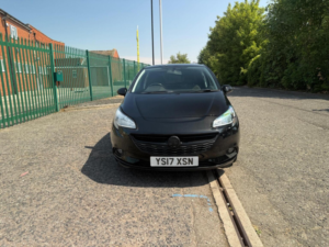 2017 Vauxhall Corsa 1.4i Ecoflex Limited Edition Euro 6 3dr in Black — image 2