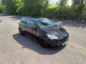 2017 Vauxhall Corsa 1.4i Ecoflex Limited Edition Euro 6 3dr in Black — image 6