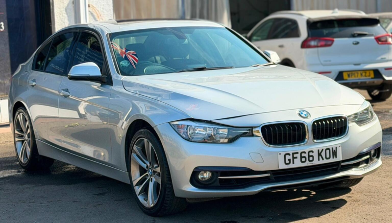 2016 BMW 3 Series 1.5 318i Sport Auto Euro 6 (s/s) 4dr in Silver — image 1
