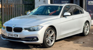 2016 BMW 3 Series 1.5 318i Sport Auto Euro 6 (s/s) 4dr in Silver — image 3