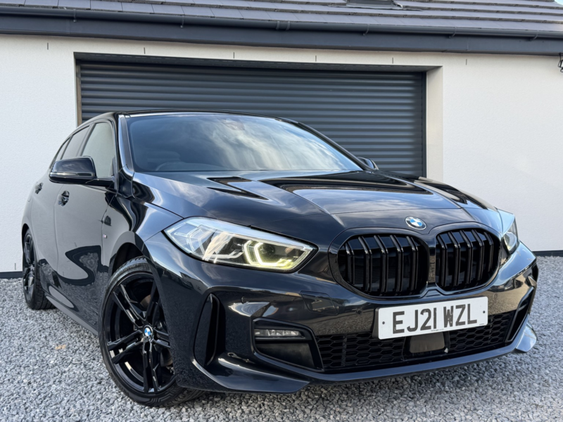 2021 BMW 1 Series 2.0 118d M Sport in Black — image 1