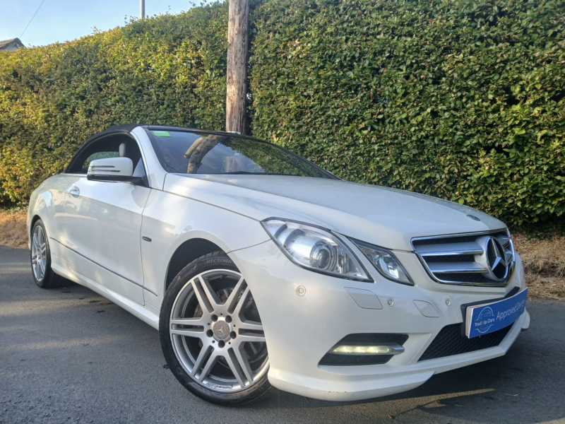 2012 Mercedes-Benz E Class 2.1 E220 Cdi Blueefficiency Sport Cabriolet 2dr Diesel G-Tronic+ Euro 5 (s/s) (170 Ps) in White — image 1