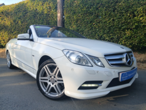 2012 Mercedes-Benz E Class 2.1 E220 Cdi Blueefficiency Sport Cabriolet 2dr Diesel G-Tronic+ Euro 5 (s/s) (170 Ps) in White — image 2