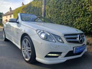 2012 Mercedes-Benz E Class 2.1 E220 Cdi Blueefficiency Sport Cabriolet 2dr Diesel G-Tronic+ Euro 5 (s/s) (170 Ps) in White — image 4