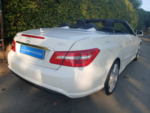 2012 Mercedes-Benz E Class 2.1 E220 Cdi Blueefficiency Sport Cabriolet 2dr Diesel G-Tronic+ Euro 5 (s/s) (170 Ps) in White — image 5