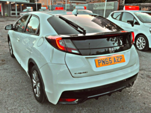 2015 Honda Civic 1.4 I-Vtec S Euro 6 (s/s) 5dr in White — image 6