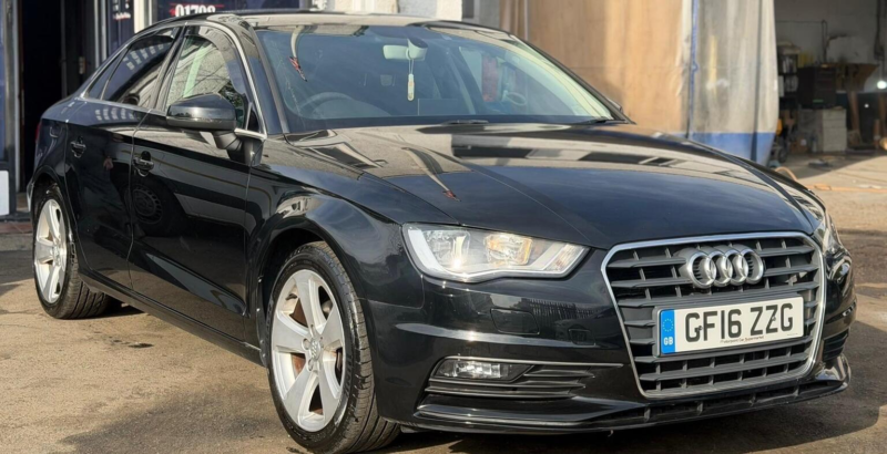 2016 Audi A3 1.4 Tfsi Cod Sport S Tronic Euro 6 (s/s) 4dr (nav) in Black — image 1