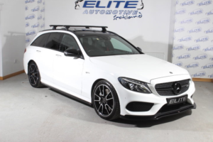 2017 Mercedes-Benz C Class 3.0 C43 V6 Amg (premium) Estate 5dr Petrol G-Tronic+ 4matic Euro 6 (s/s) (367 Ps) in White — image 3