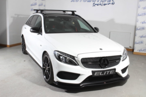 2017 Mercedes-Benz C Class 3.0 C43 V6 Amg (premium) Estate 5dr Petrol G-Tronic+ 4matic Euro 6 (s/s) (367 Ps) in White — image 5