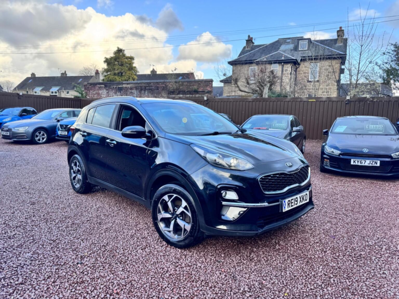 2019 Kia Sportage 1.6 Gdi 2 Euro 6 (s/s) 5dr in Black — image 1