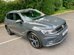 2018 Volkswagen Tiguan 2.0 Tdi Se Navigation DSG 4motion Euro 6 (s/s) 5dr in Grey — image 4