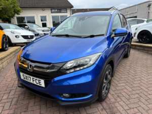 2017 Honda Hr-V 1.6 I-Dtec Ex Euro 6 (s/s) 5dr in Blue — image 4