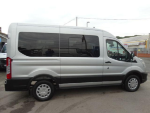 2021 Ford Transit 2.0 350 Ecoblue Trend Rwd L2 H2 Euro 6 (s/s) 5dr (12 Seat) in Silver — image 4