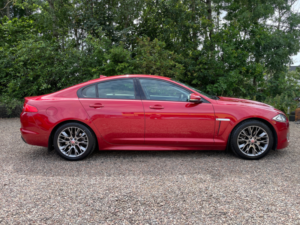 2013 Jaguar Xf 2.2d R-Sport Saloon 4dr Diesel Auto Euro 5 (s/s) (200 Ps) in Red — image 5